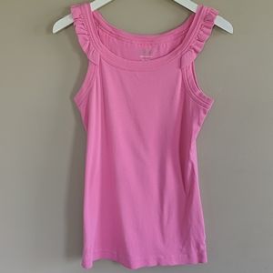 COPY - Lilly Pulitzer Ruffle Tank  Size Small